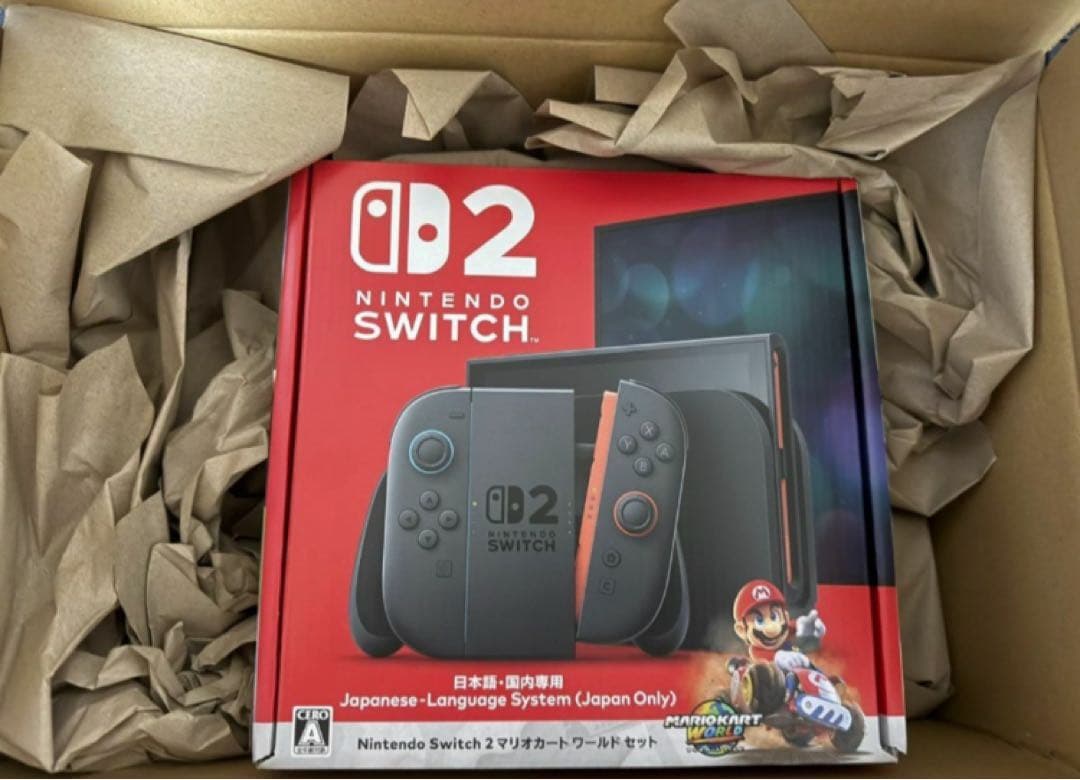 Switch2本体　マリオカートソフトセット