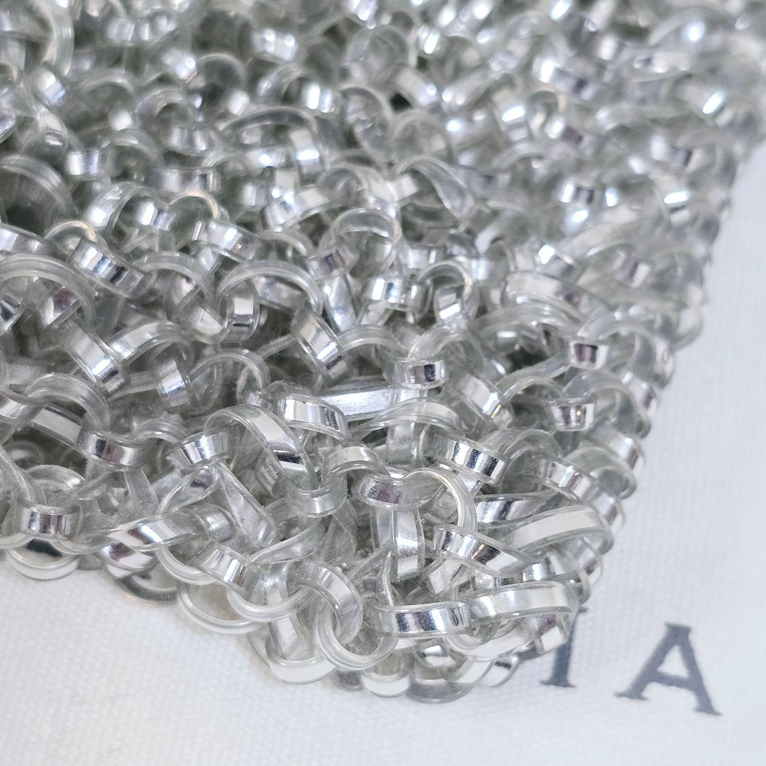 極美品✨人気色シルバー✨アンテプリマ スクエア ミディアム シルバー