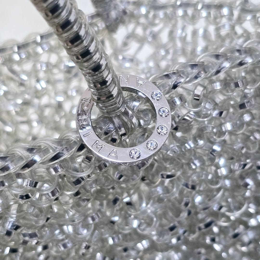 極美品✨人気色シルバー✨アンテプリマ スクエア ミディアム シルバー