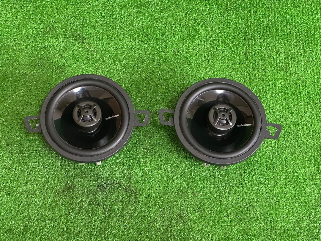 Rockford Fosgate P132カースピーカー 8.7cm動作確認済み