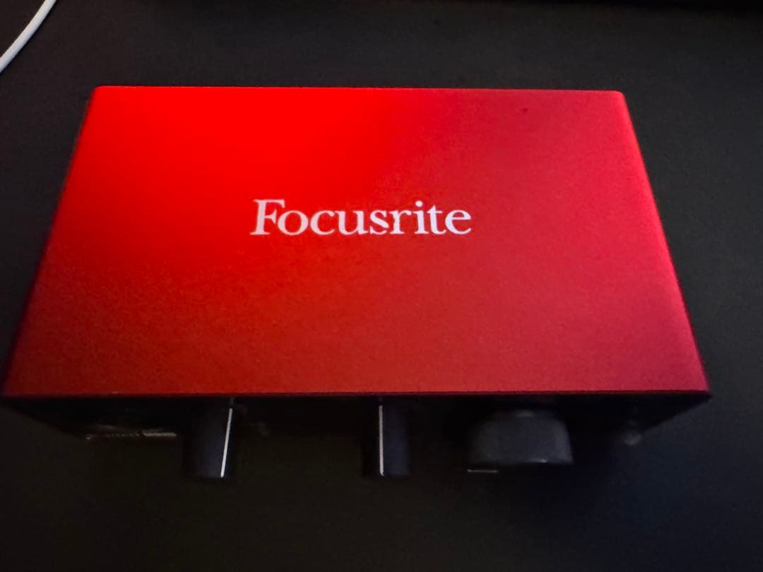 DTM・DAW Focusrite Scarlett Solo 3rd Gen