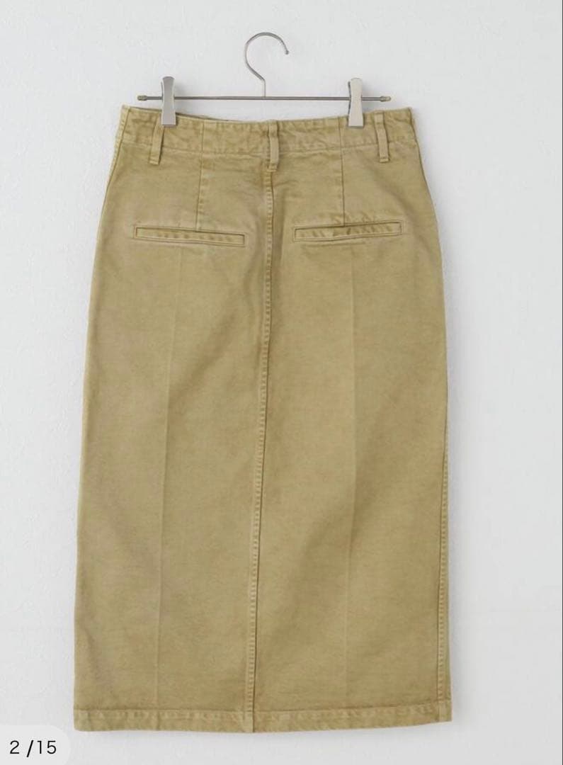 新作●AURALEE オーラリー 25AWチノスカート