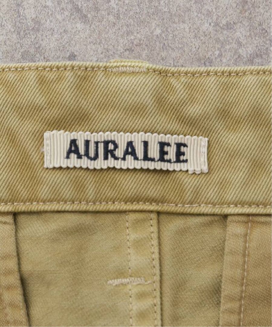 新作●AURALEE オーラリー 25AWチノスカート