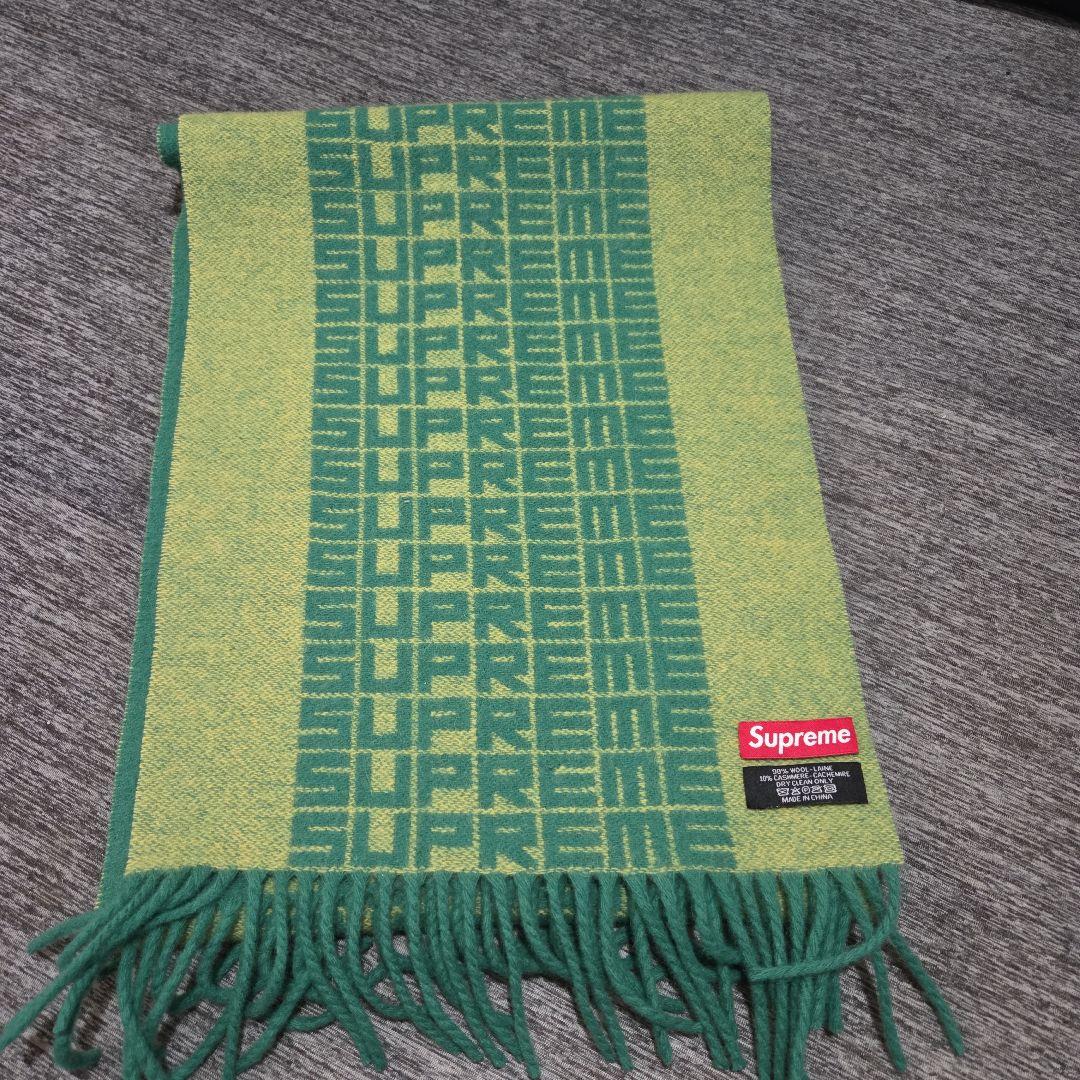 SUPREMEシュプリームマフラー　個人断捨離　鑑定済み