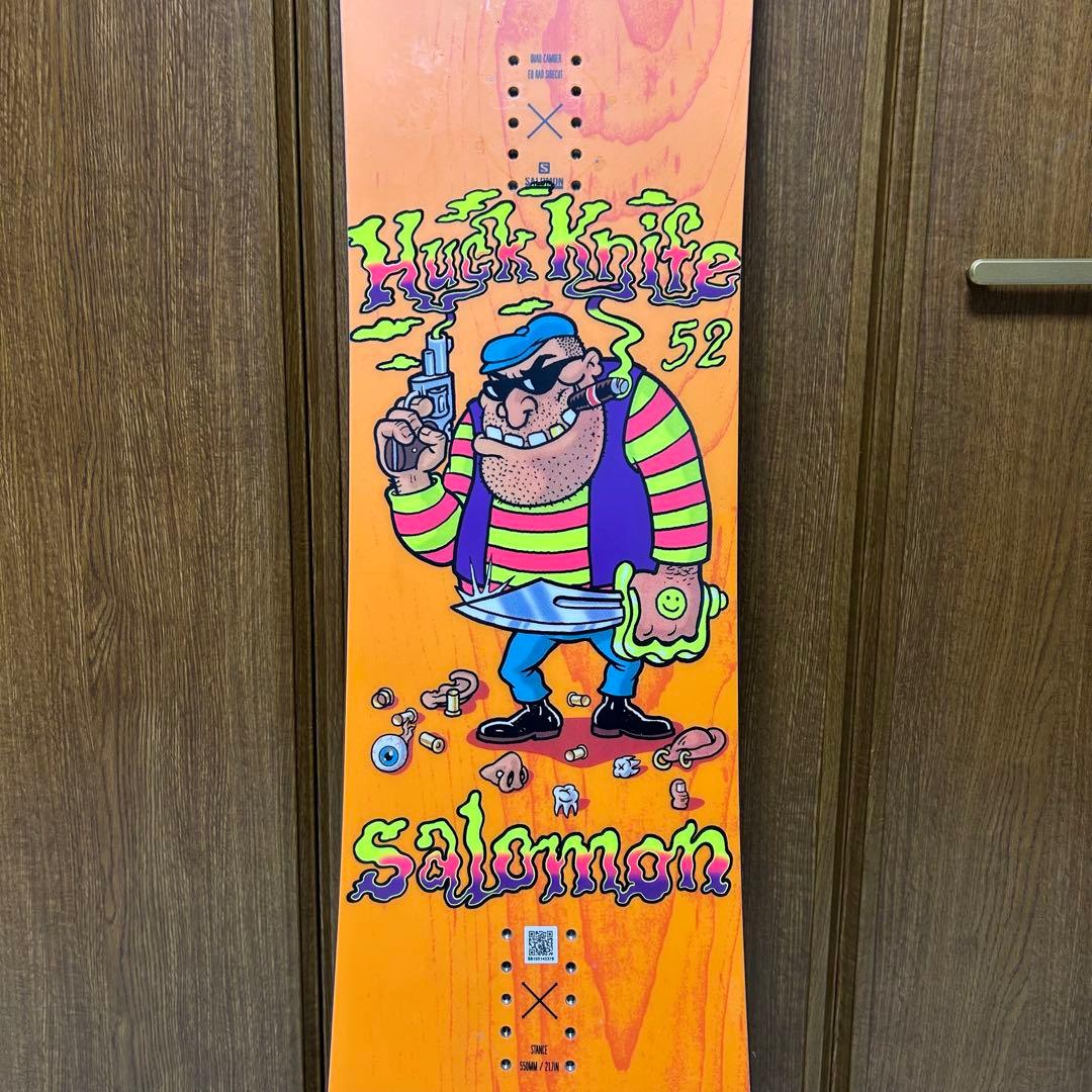 希少 SALOMON HUCK KNIFE 152cm サロモン ハックナイフ