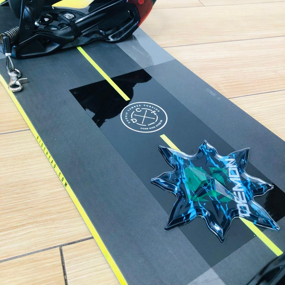 【美品】HEADスノーボード 153cm バインディングSALOMON