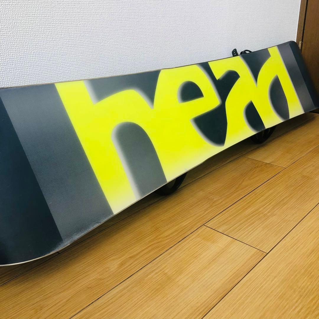 【美品】HEADスノーボード 153cm バインディングSALOMON