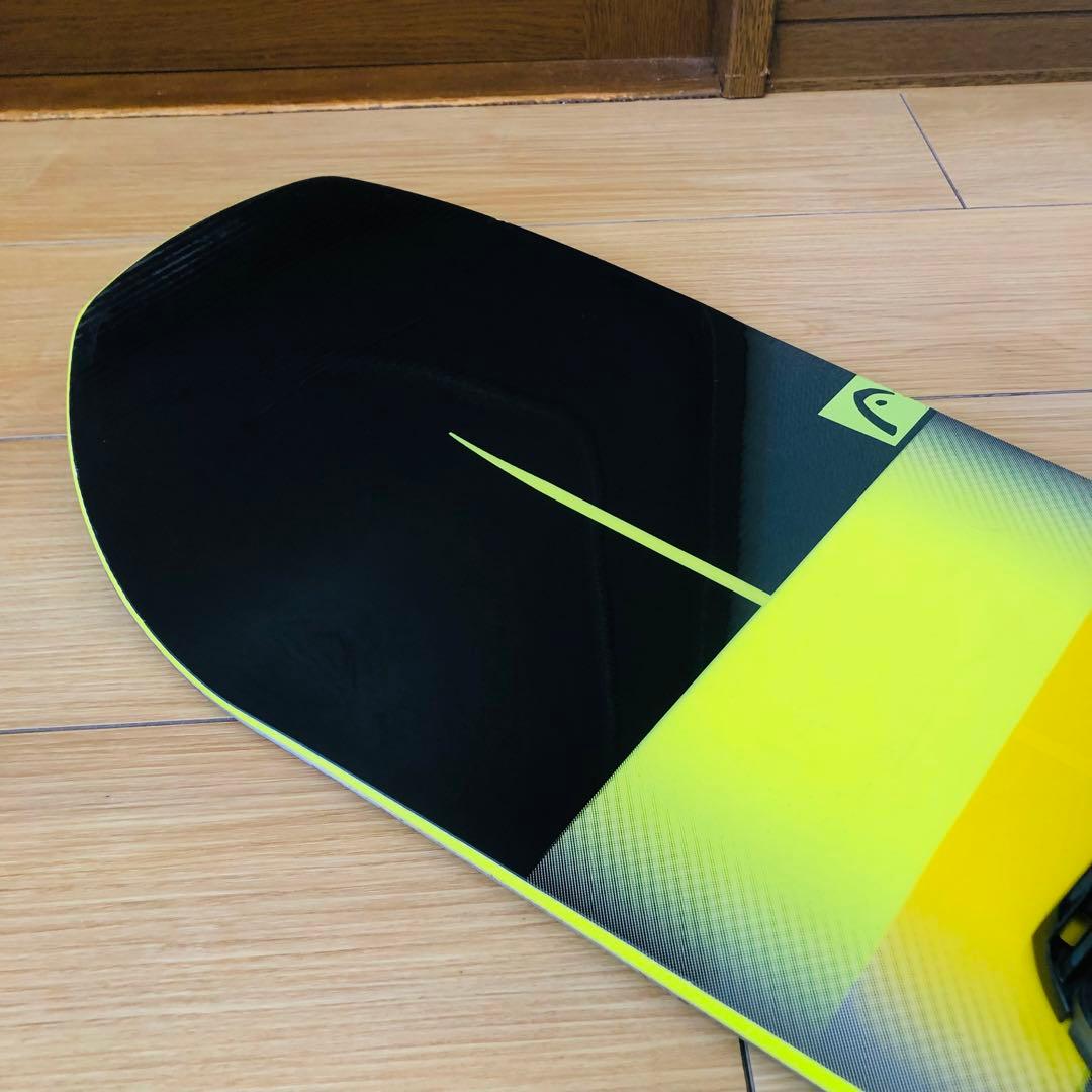 【美品】HEADスノーボード 153cm バインディングSALOMON