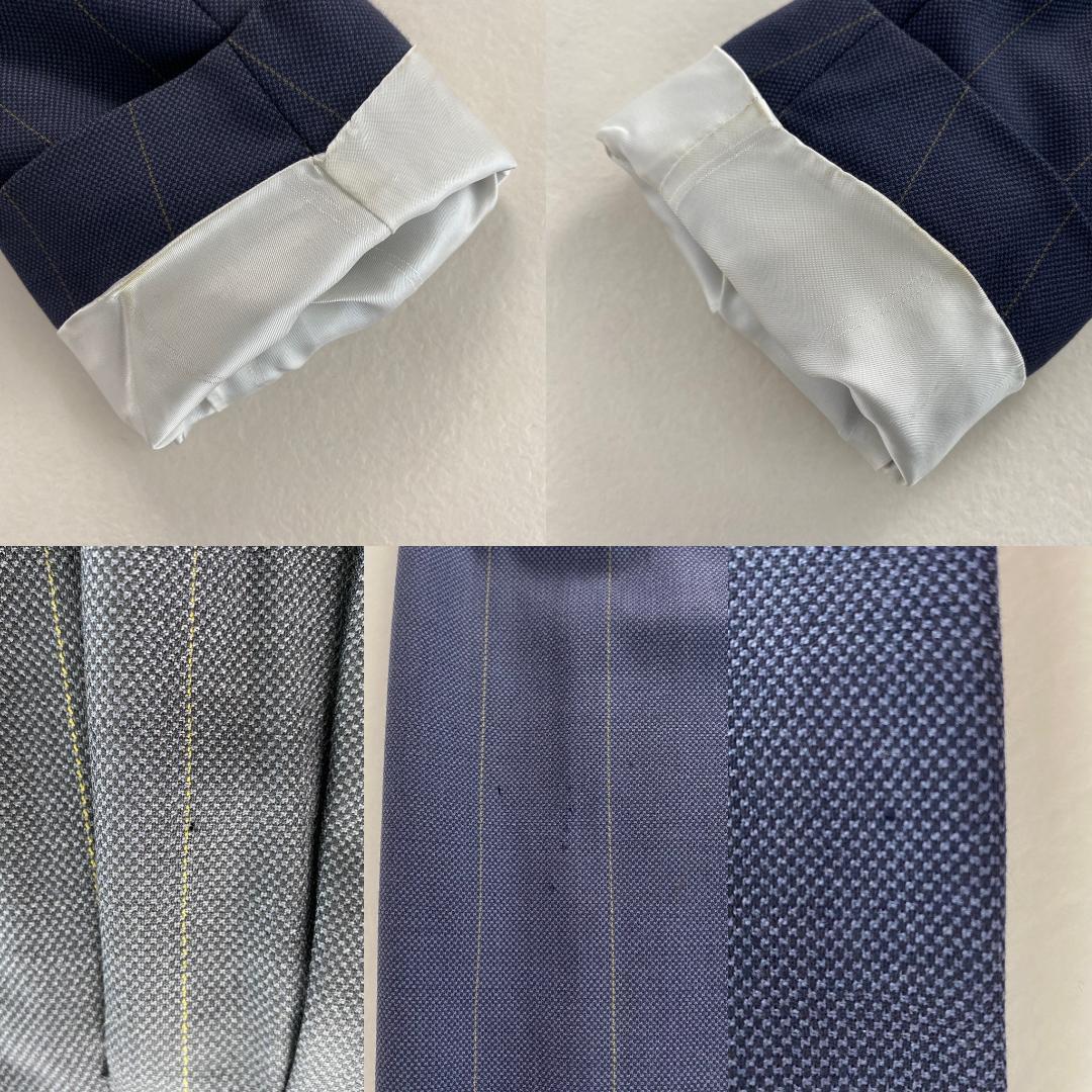 ジャンニヴェルサーチ　スーツ　ダブルスーツ　ストライプ　ヴィンテージ