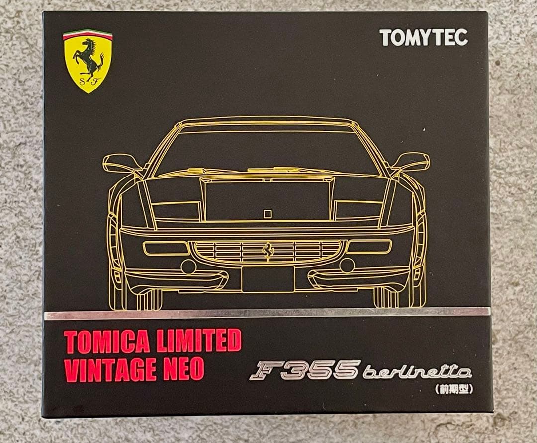 トミカリミテッドヴィンテージネオ　フェラーリF355ベルリネッタ　前期型　黄色