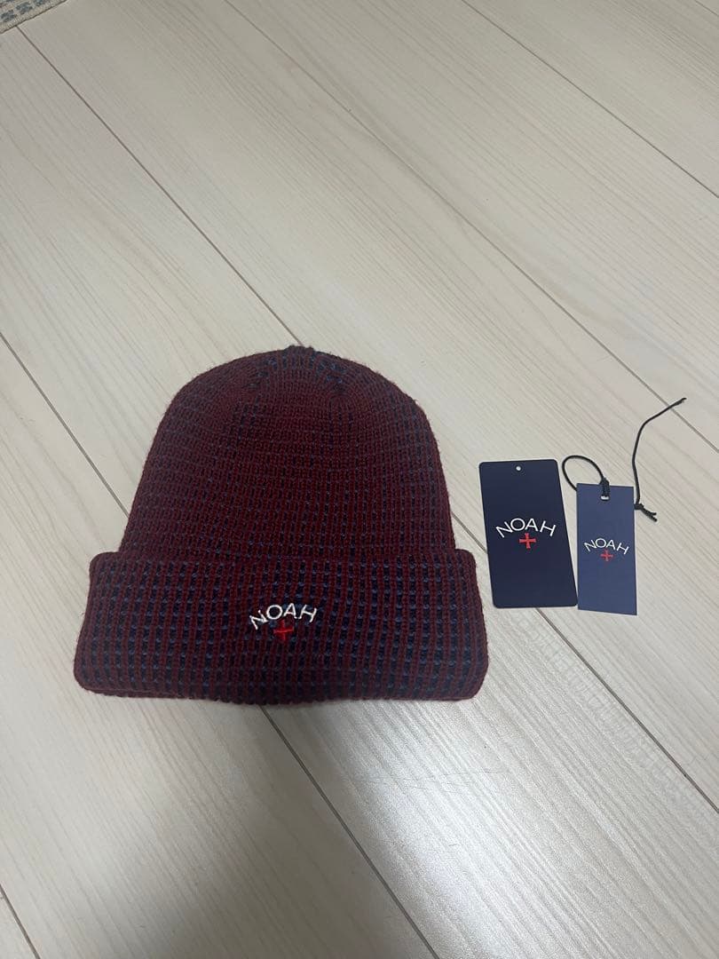 noahビーニー Tri-Color Beanie