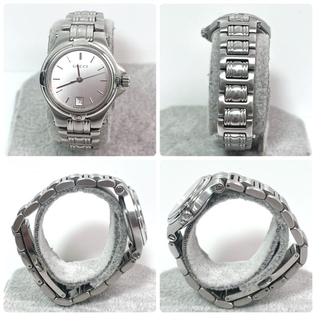 最終値下げ！極美品 GUCCI グッチ 9040L 腕時計 新品電池 極希少