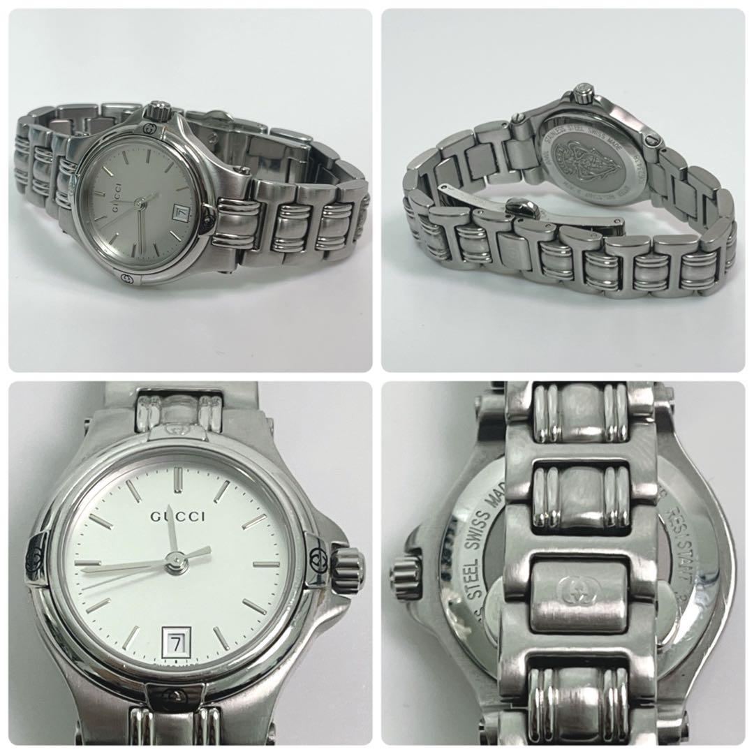 最終値下げ！極美品 GUCCI グッチ 9040L 腕時計 新品電池 極希少