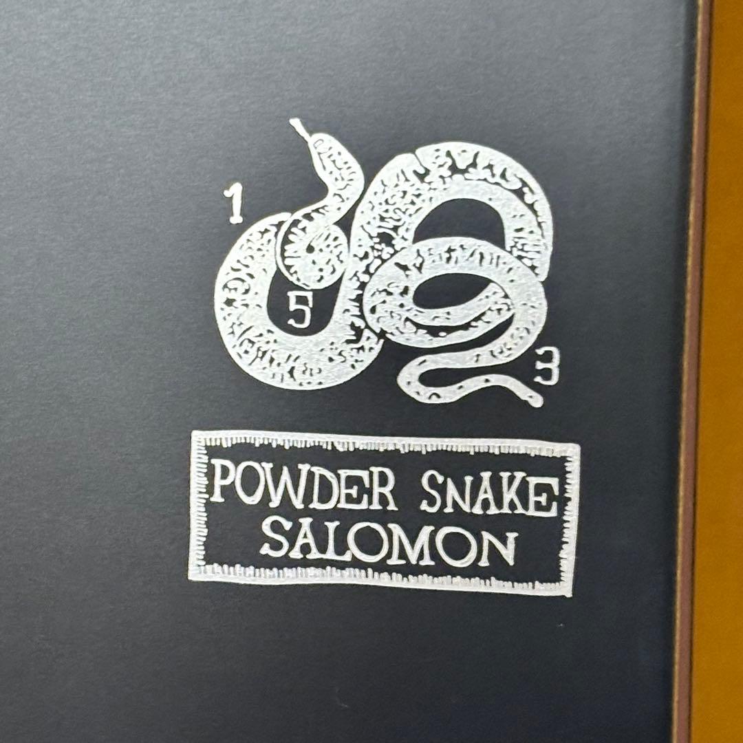 SALOMON パウダースネーク153　& RHYTHM Mサイズ　バインセット