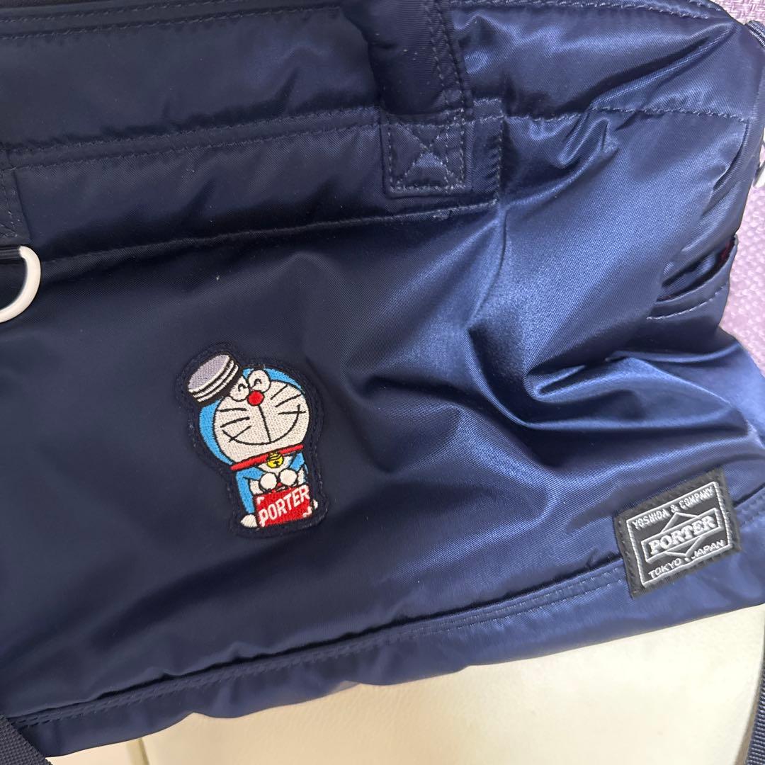 PORTER ドラえもん ネイビー ショルダーバッグ