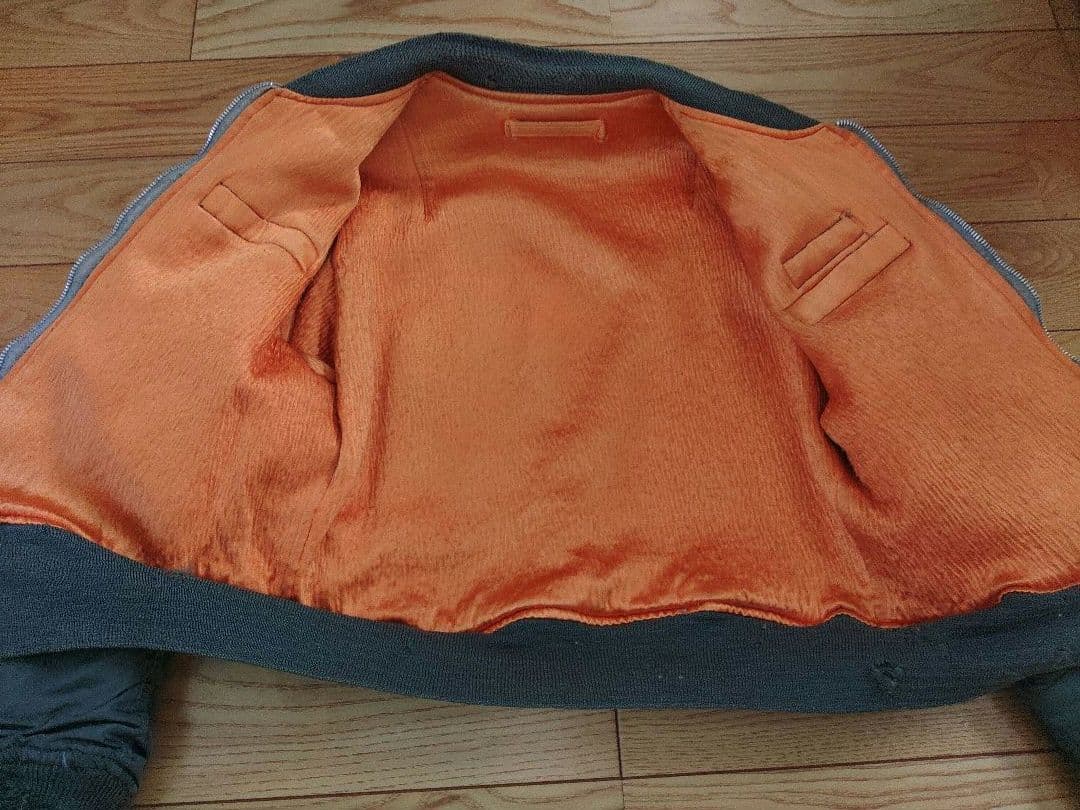 U.S. ARMY フライトジャケット グレー