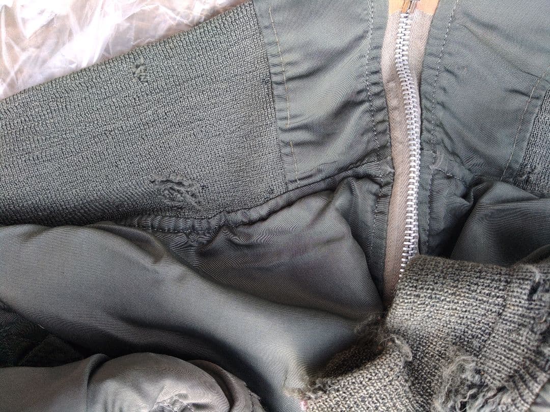 U.S. ARMY フライトジャケット グレー