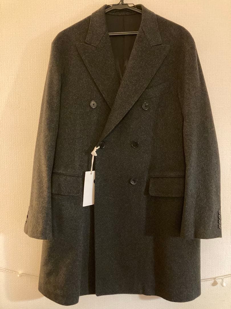 【新品】24AW MAATEE&SONS ダブル カシミヤ チェスター コート