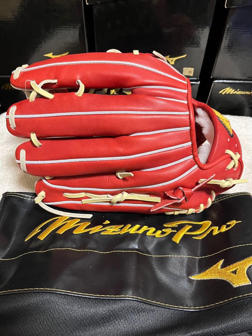 35 ミズノプロ　classic 軟式　野球　外野手用　グラブ