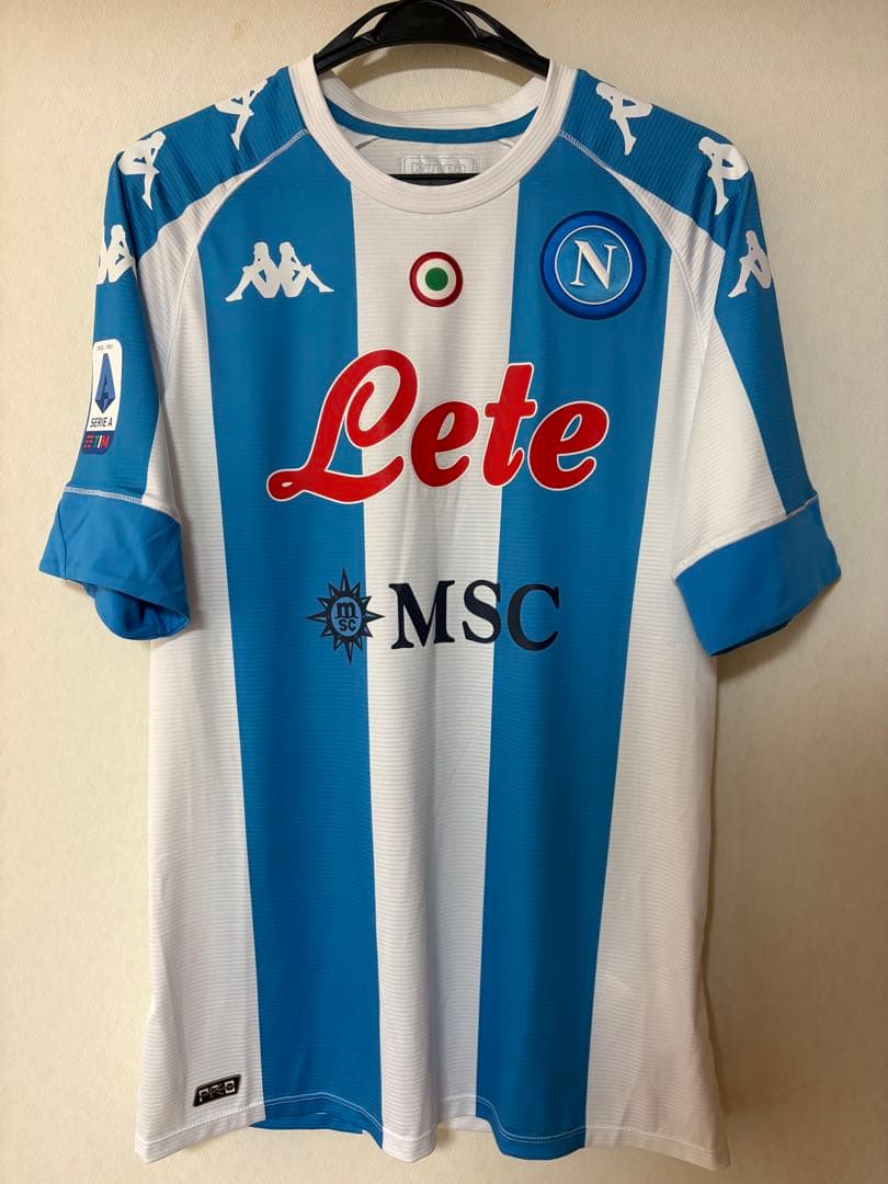 ナポリ20-21ユニフォーム 4thセリエ＆コッパイタリア マラドーナ追悼モデル