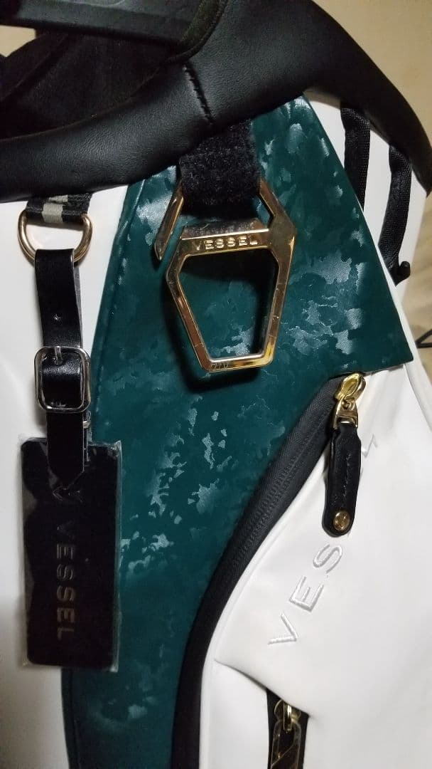 VESSEL　プレイヤー4.0 プロ　camo マスターズカラー　キャディバッグ