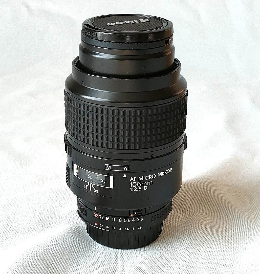 Nikon AF MICRO NIKKOR 105mm F2.8D　フィルター付