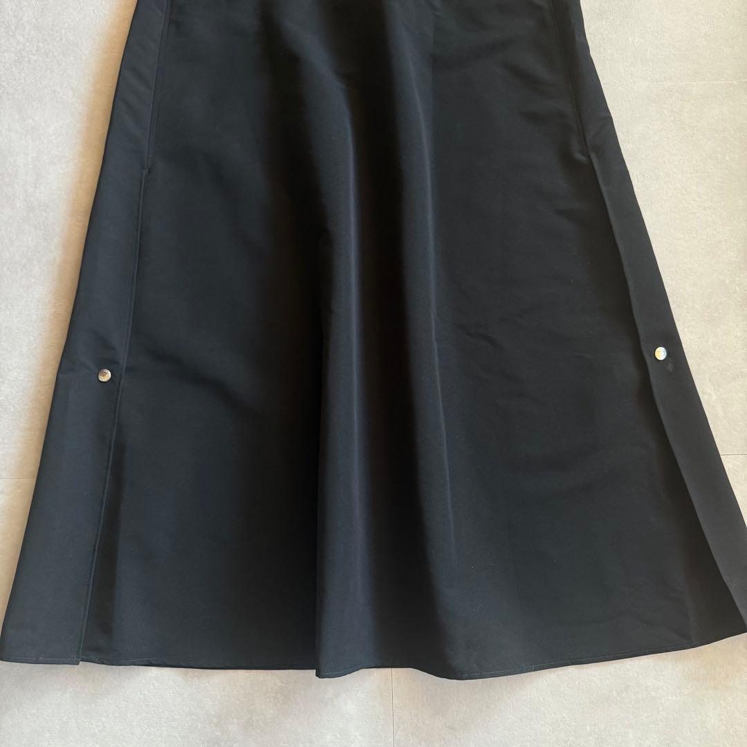 【美品✨】THE RERACS エプロンドレス ジャンパースカート ブラック