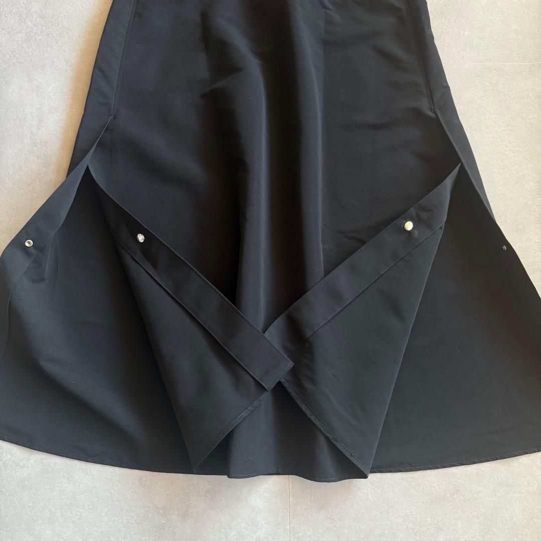 【美品✨】THE RERACS エプロンドレス ジャンパースカート ブラック