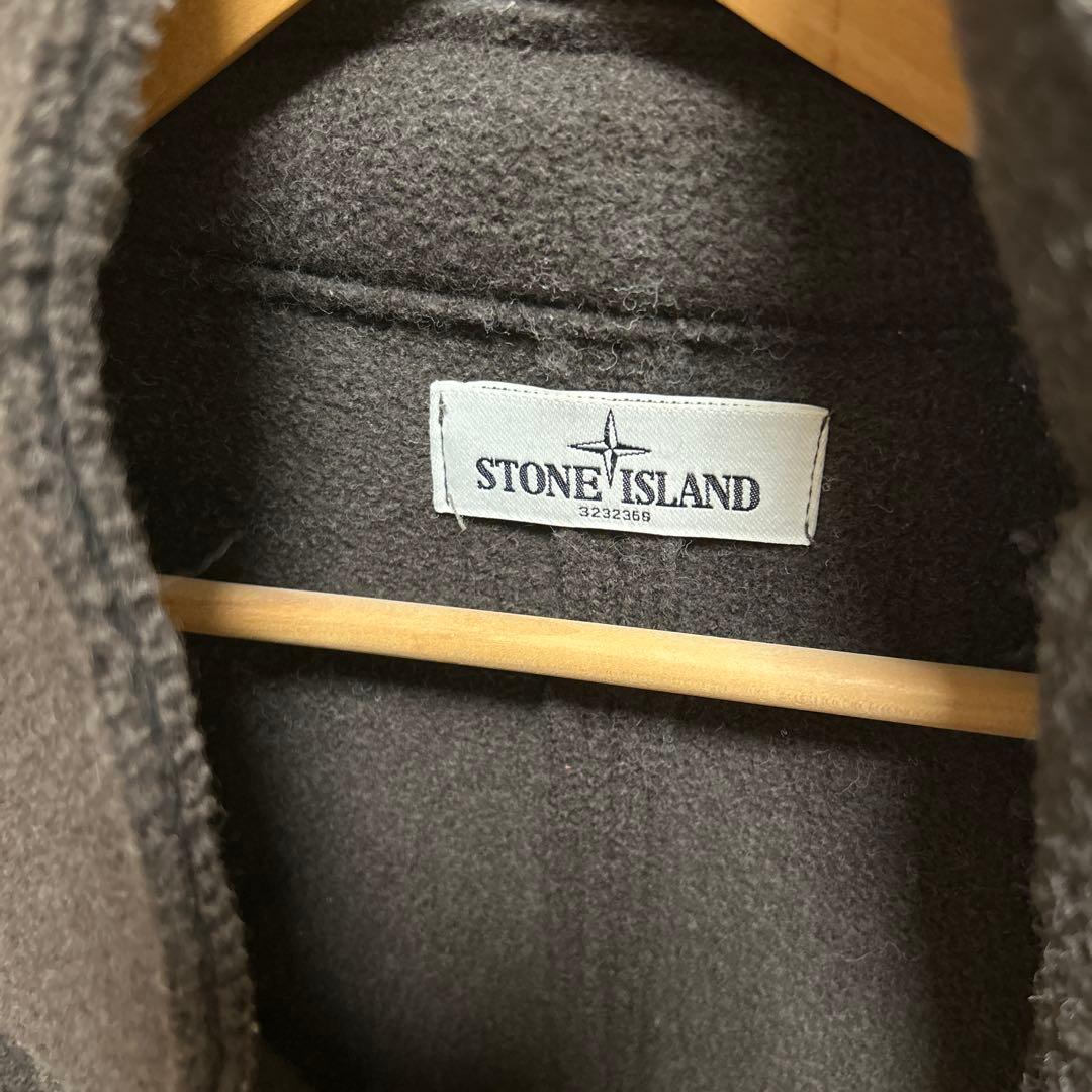 STONE  グレー ウールコート