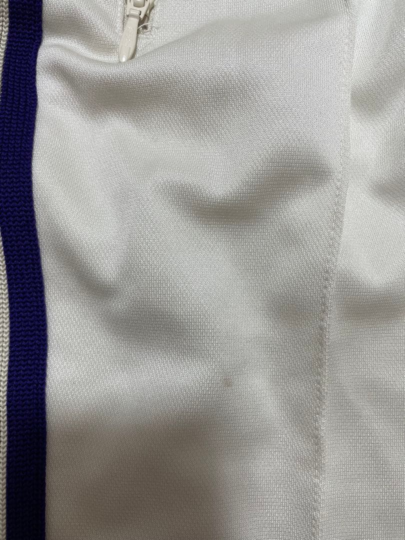 Needlesホワイト ストライプ トラックパンツ