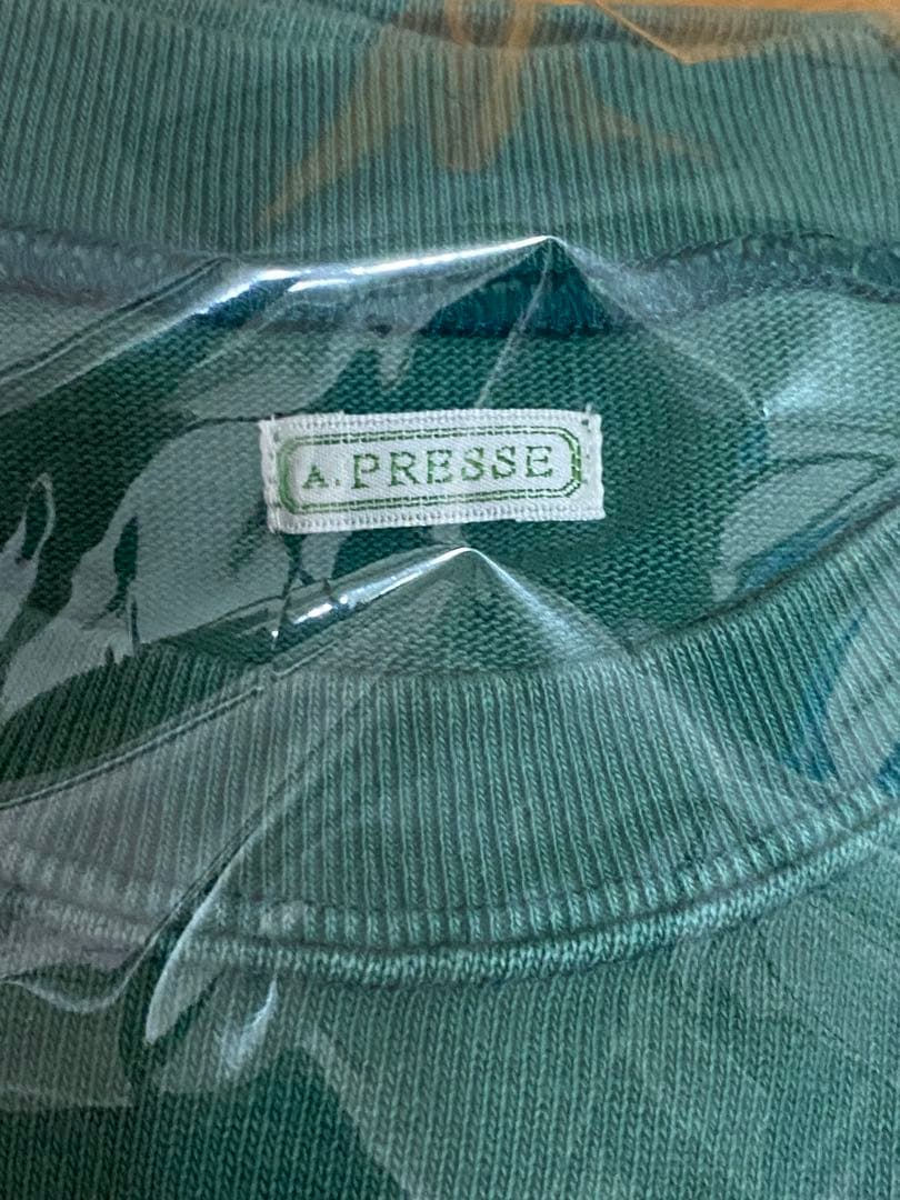 a.presse アプレッセ 25AW VINTAGE L/S T-SHIRT