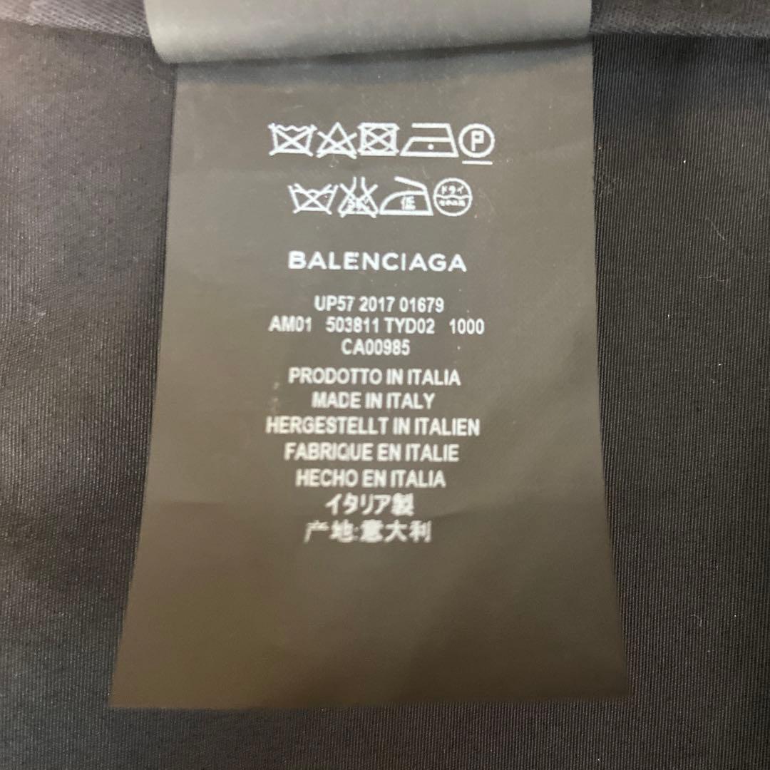 BALENCIAGA バレンシアガ　スイングトレンチコート　ブラック