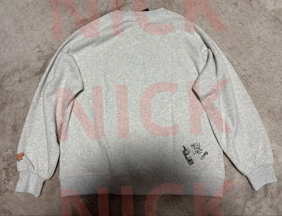 ストレンジャーシングス　ニコアンド　コラボ　アソートスウェットプルオーバー