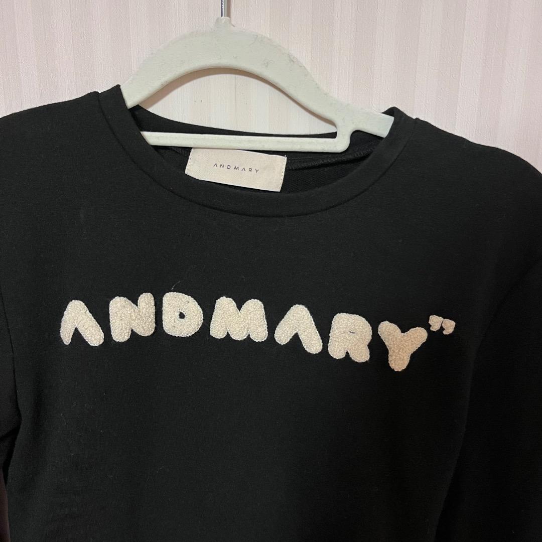 andmary アンドマリー　mary logo tops