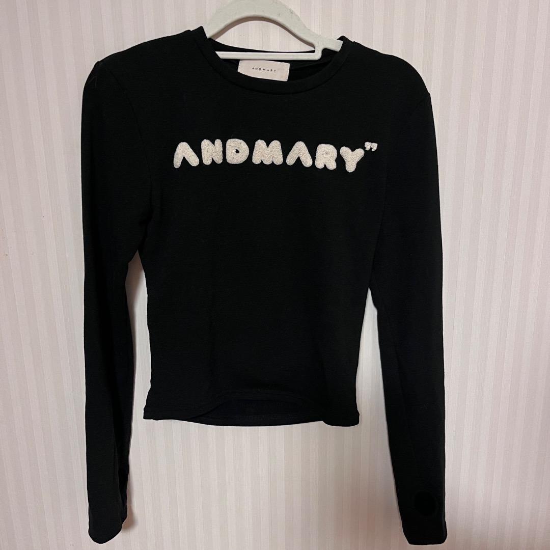 andmary アンドマリー　mary logo tops