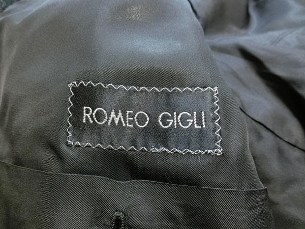 Ok　ROMEO GIGLI　ロメオジリ　チェスターコート　グレー