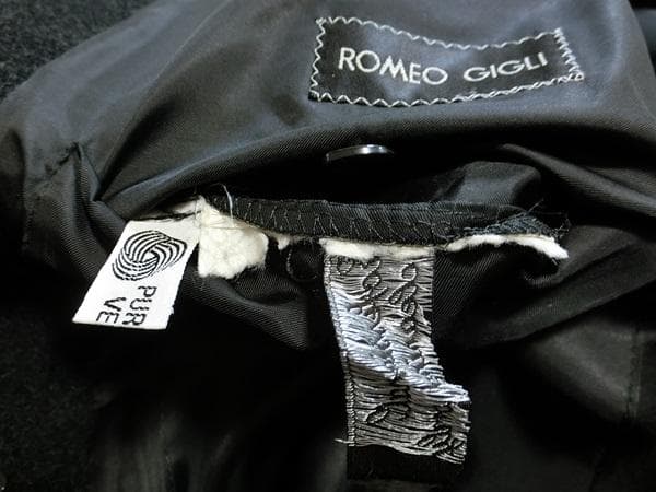 Ok　ROMEO GIGLI　ロメオジリ　チェスターコート　グレー