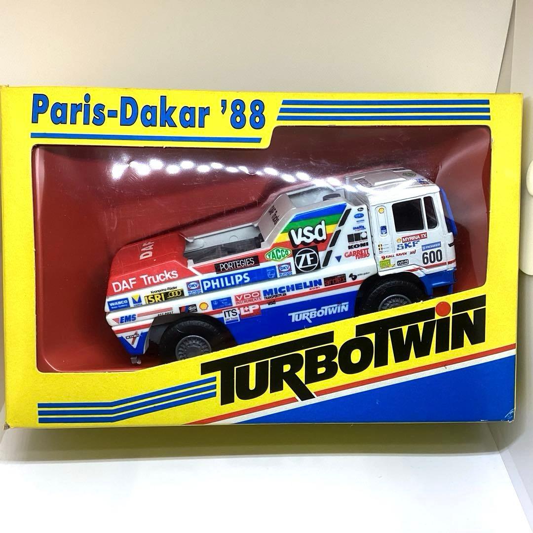 DAF Trucks ターボツイントラックパリダカ '88 ミニカー国内未導入品