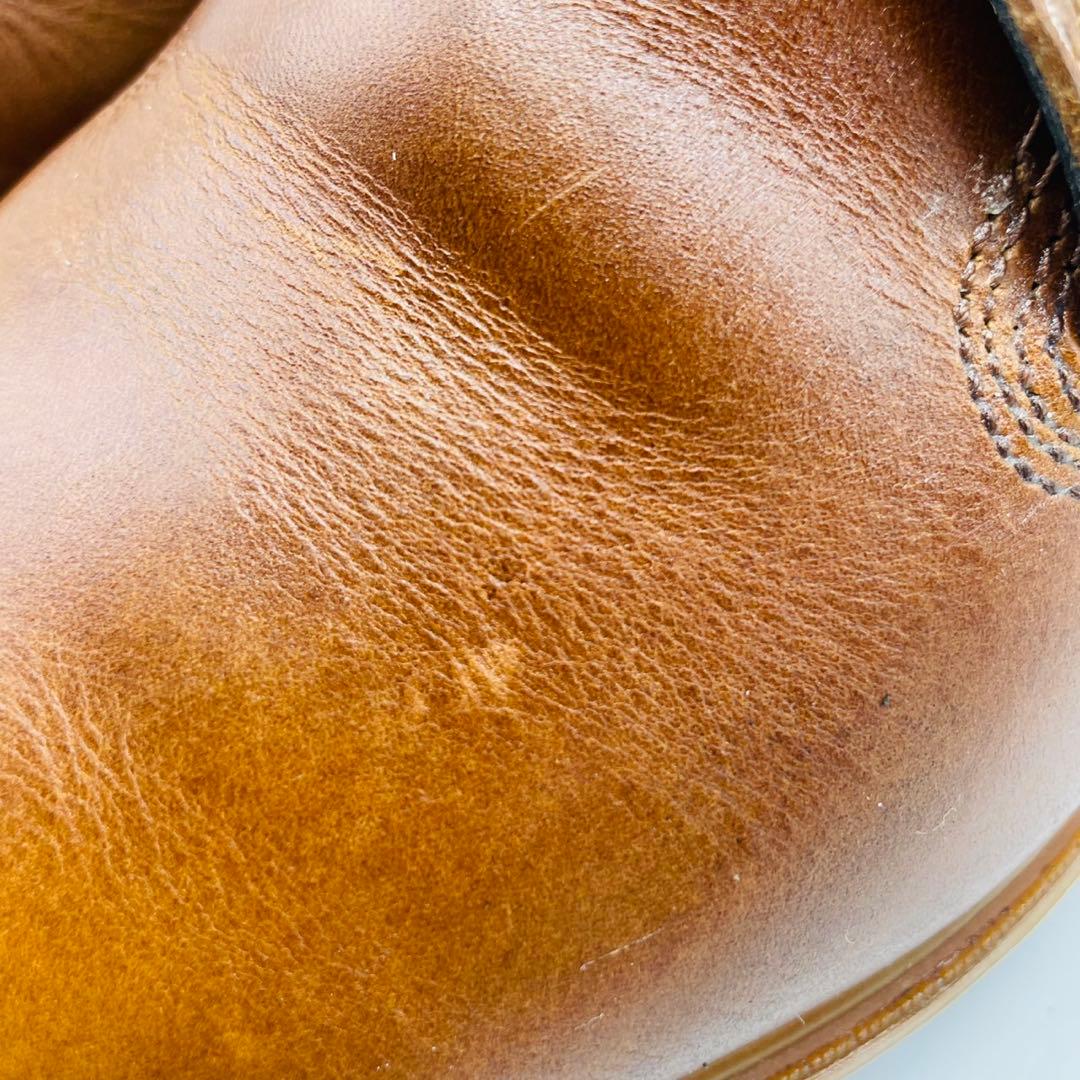 極上本革 ティンバーランドBASIC OX レザー ショートブーツ ブラウン27