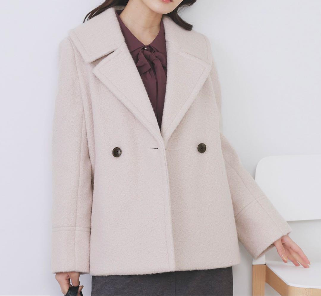 index ブークレミドルコート【洗える】