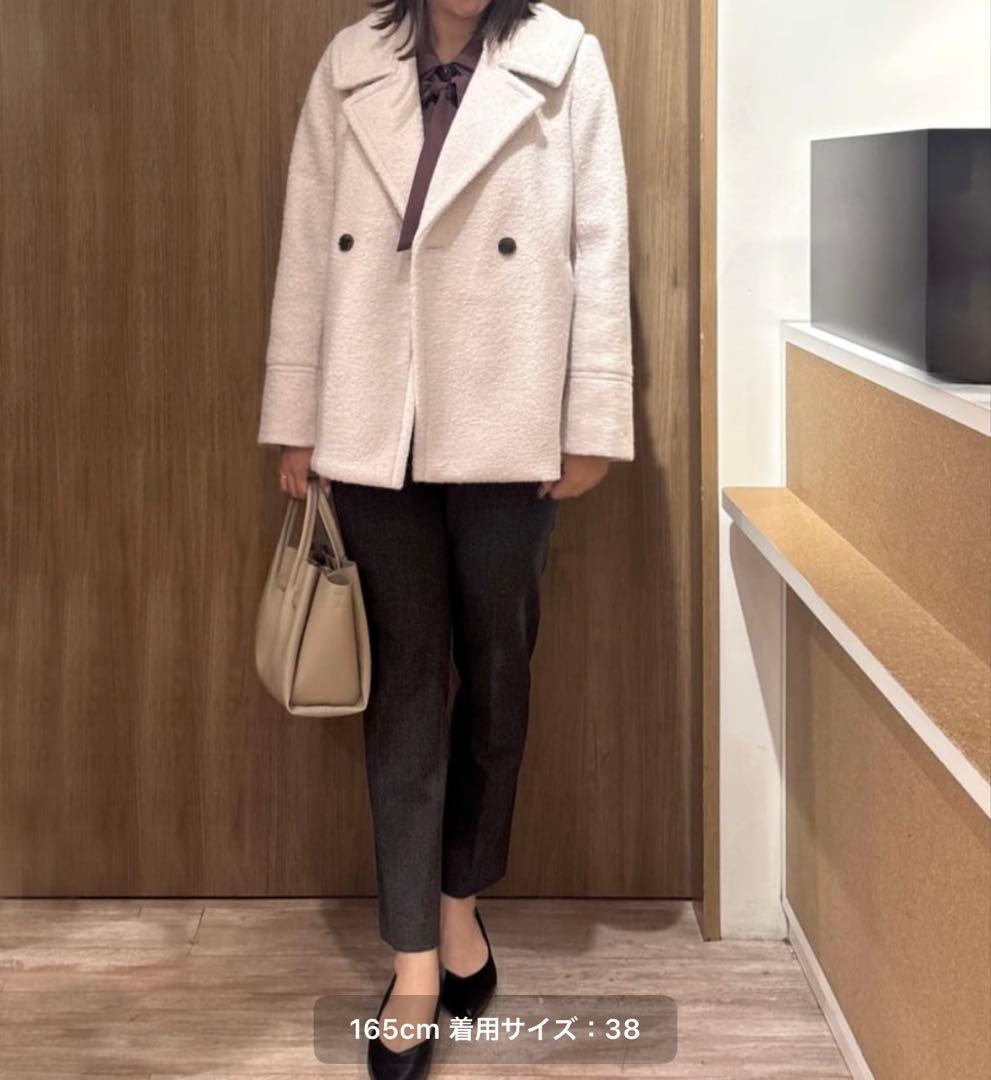 index ブークレミドルコート【洗える】