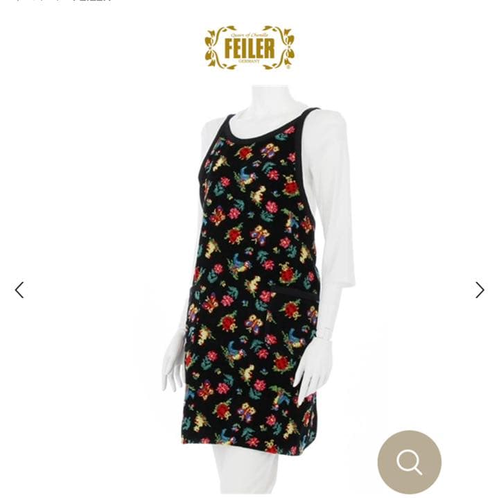 リサ　フェイラー　ハイジ　エプロン　ブラック　ラッピング無し