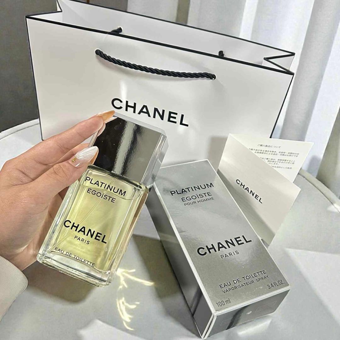 未開封CHANEL プラチナ エゴイスト オードゥ トワレ100mlショッパー付