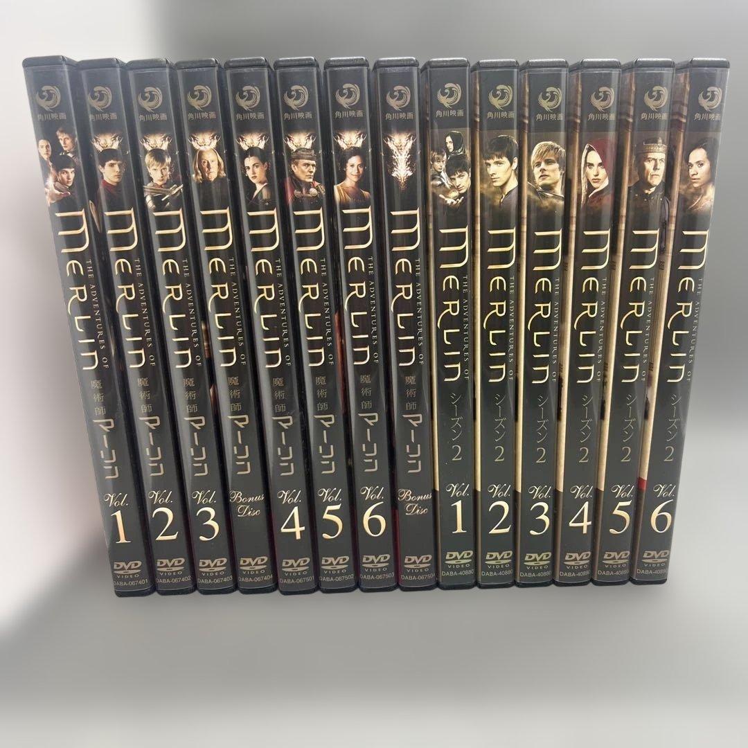 魔術師マーリン シーズン1、2 DVD 全12枚+ボーナスディスク 全26話収録