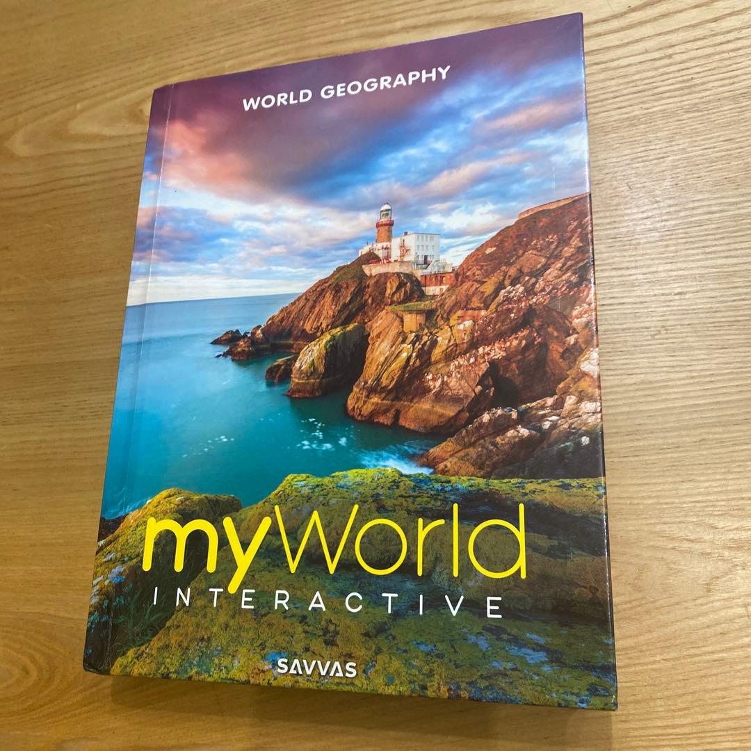 語学・辞書・学習参考書 myWorld Interactive World Geography