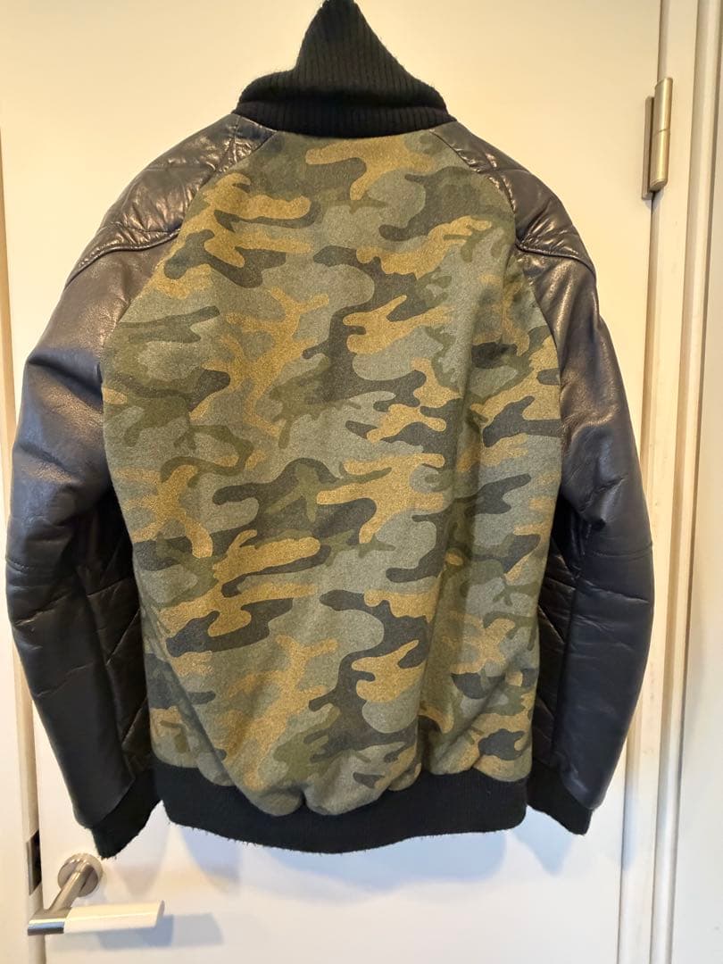 ヤ*ス様 定価18万 1piu1uguale3カシミヤ混シープスキン スタジャン