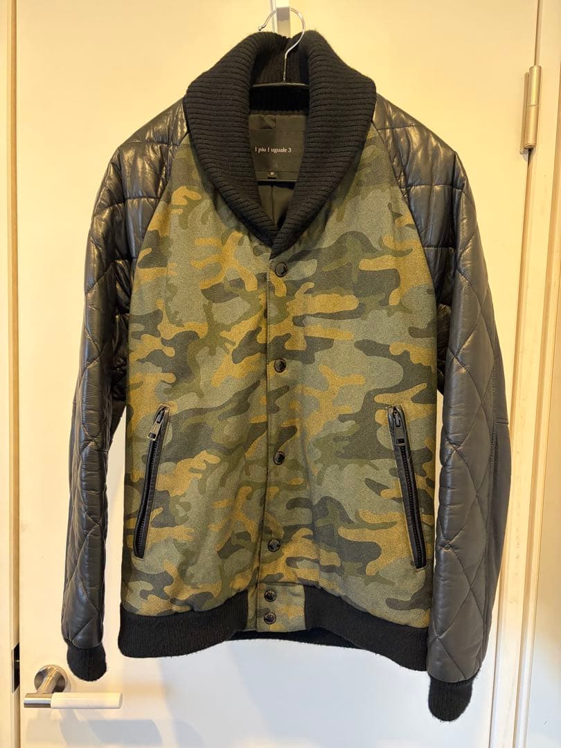 ヤ*ス様 定価18万 1piu1uguale3カシミヤ混シープスキン スタジャン