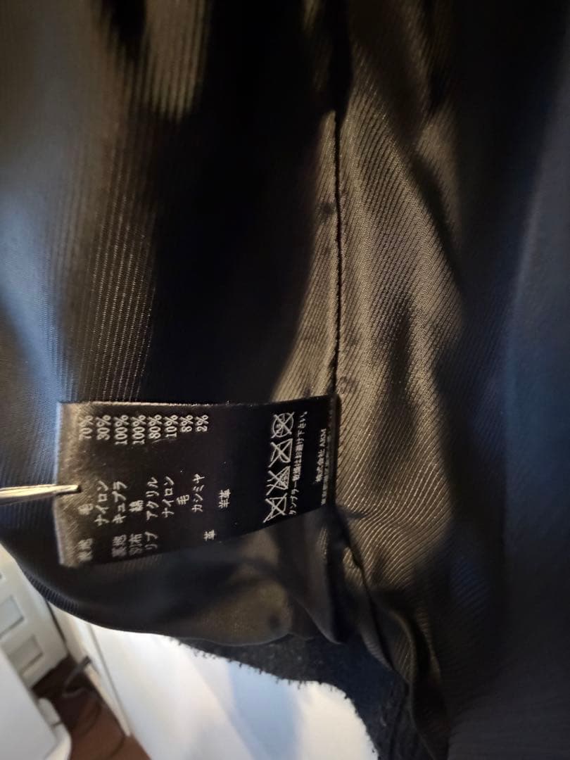 ヤ*ス様 定価18万 1piu1uguale3カシミヤ混シープスキン スタジャン