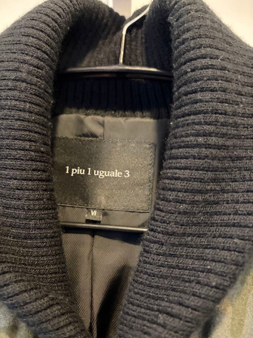 ヤ*ス様 定価18万 1piu1uguale3カシミヤ混シープスキン スタジャン