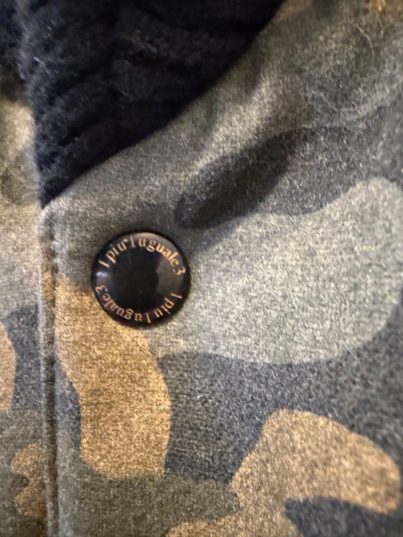 ヤ*ス様 定価18万 1piu1uguale3カシミヤ混シープスキン スタジャン